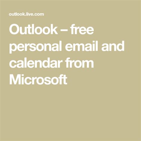 hdmaal|Outlook – free personal email and calendar from Microsoft